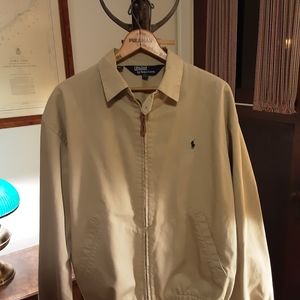 Polo cotton windbreaker medium